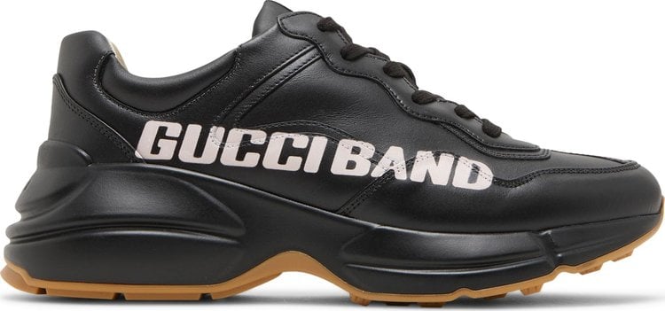 Кроссовки Gucci Rhyton Gucci Band - Black, черный - фото