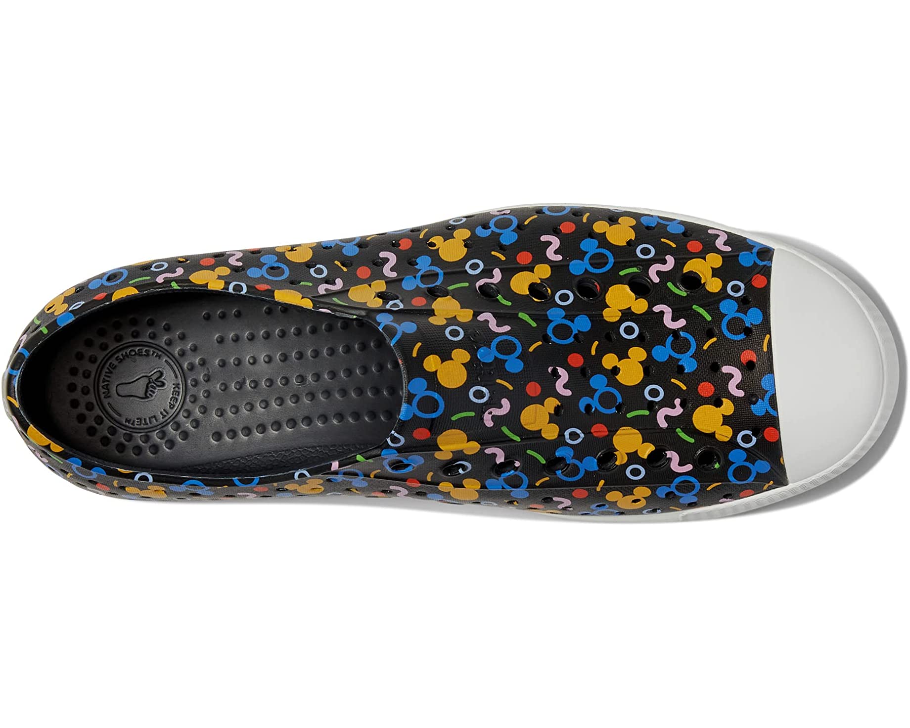 Кроссовки Jefferson Disney Print Native Shoes, черный кроссовки native shoes jefferson print