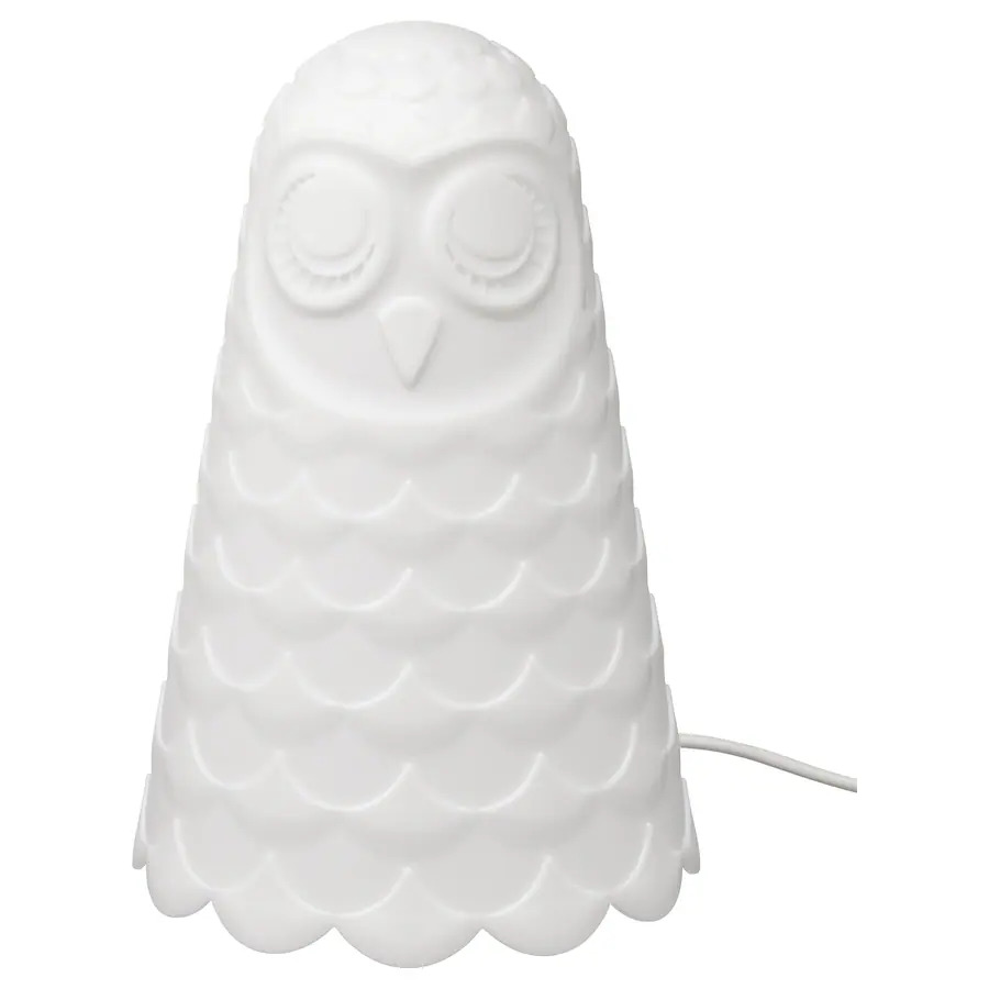 Настольная лампа Ikea Solbo, белый ударная фигурка genshin светильник дома украшение детской комнаты светильник 3d лампа декор игровой комнаты