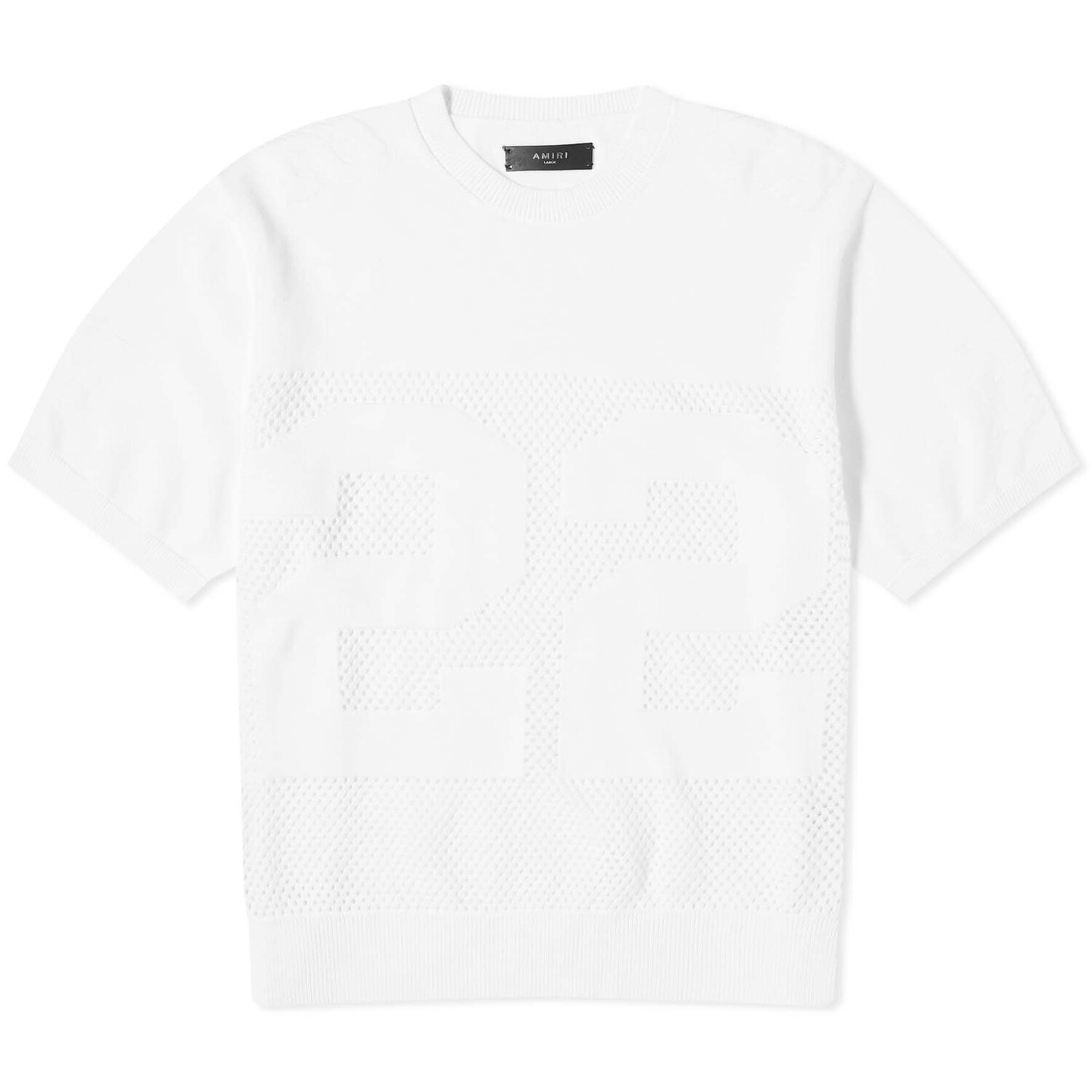

Футболка Amiri 22 Knitted, белый