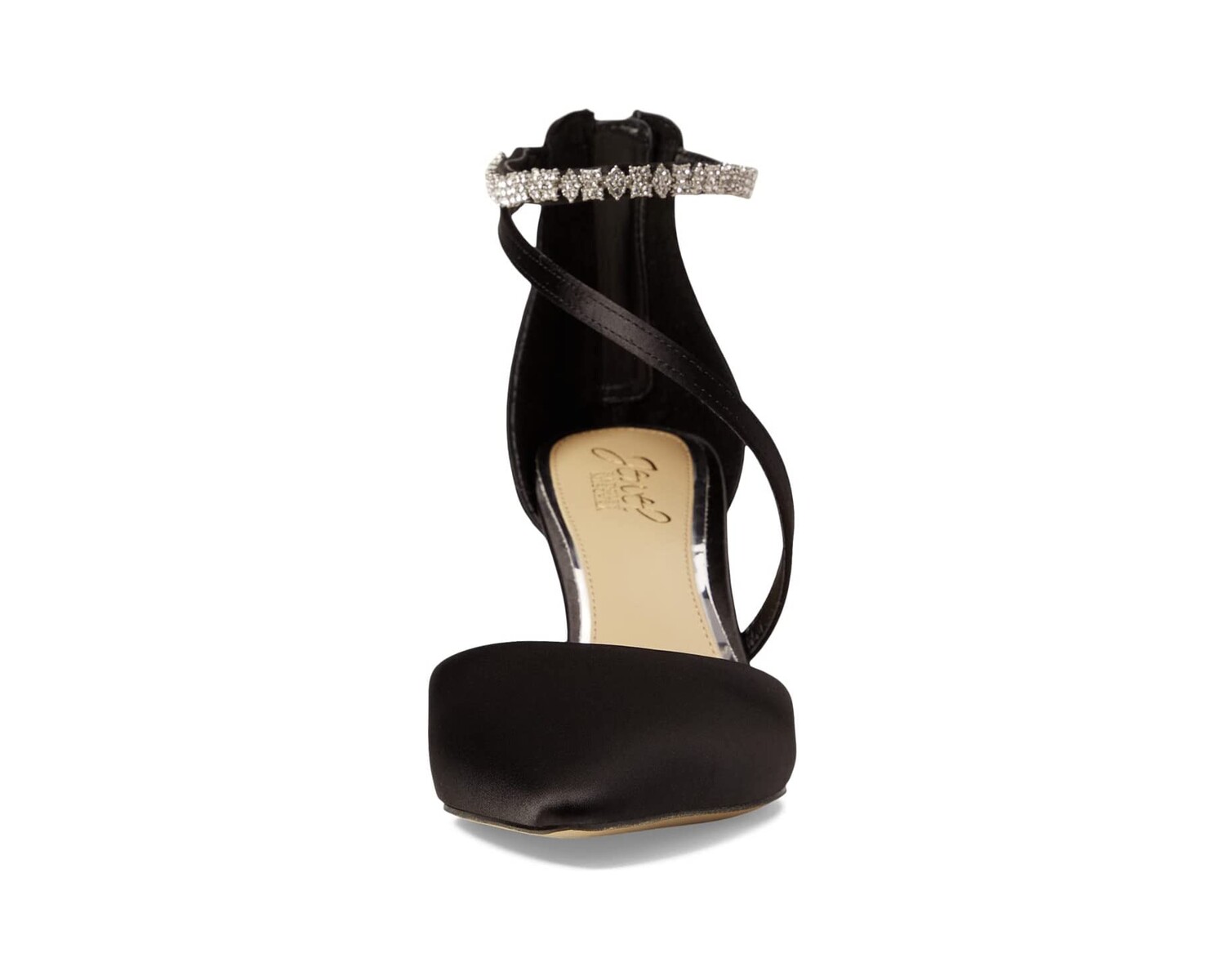 

Туфли на каблуках Alaia Jewel Badgley Mischka, черный
