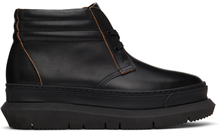 

Черные высокие дерби Skater sacai