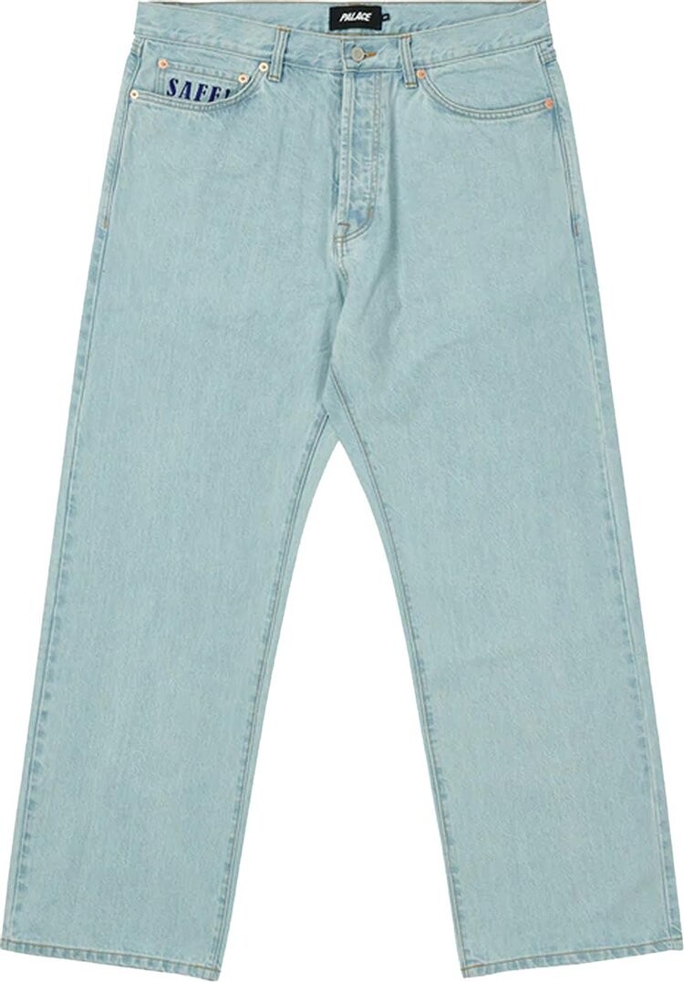 

Джинсы Palace Baggies Jeans 'Stone Wash', синий