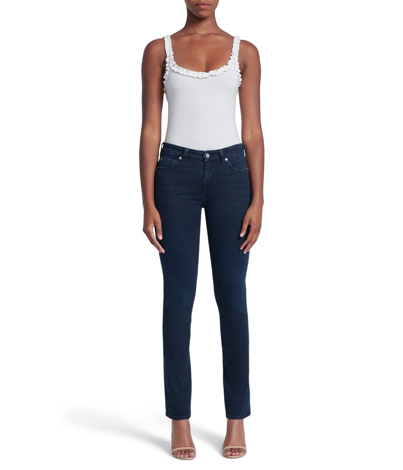 

Джинсы 7 For All Mankind, Kimmie Straight in Seren