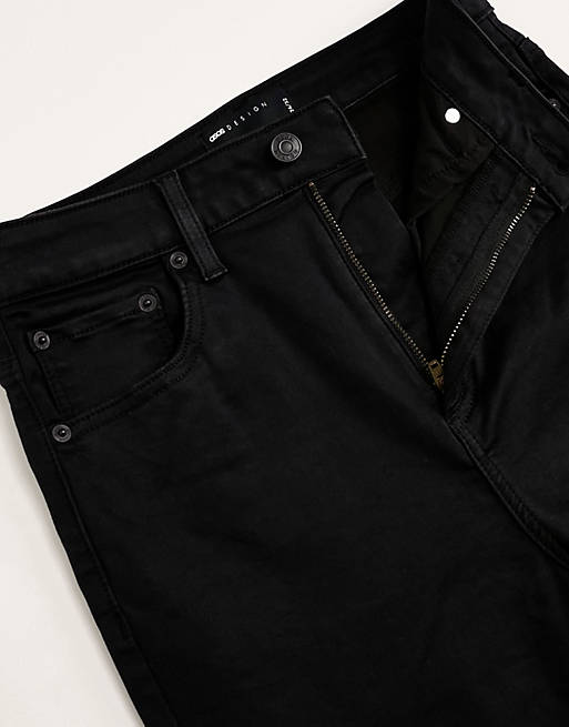 Черные эластичные расклешенные джинсы ASOS DESIGN Power черные эластичные расклешенные брюки asos design