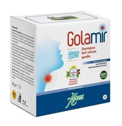 цена Aboca Golamir 2 ACT 30 g леденцы, 20 шт.