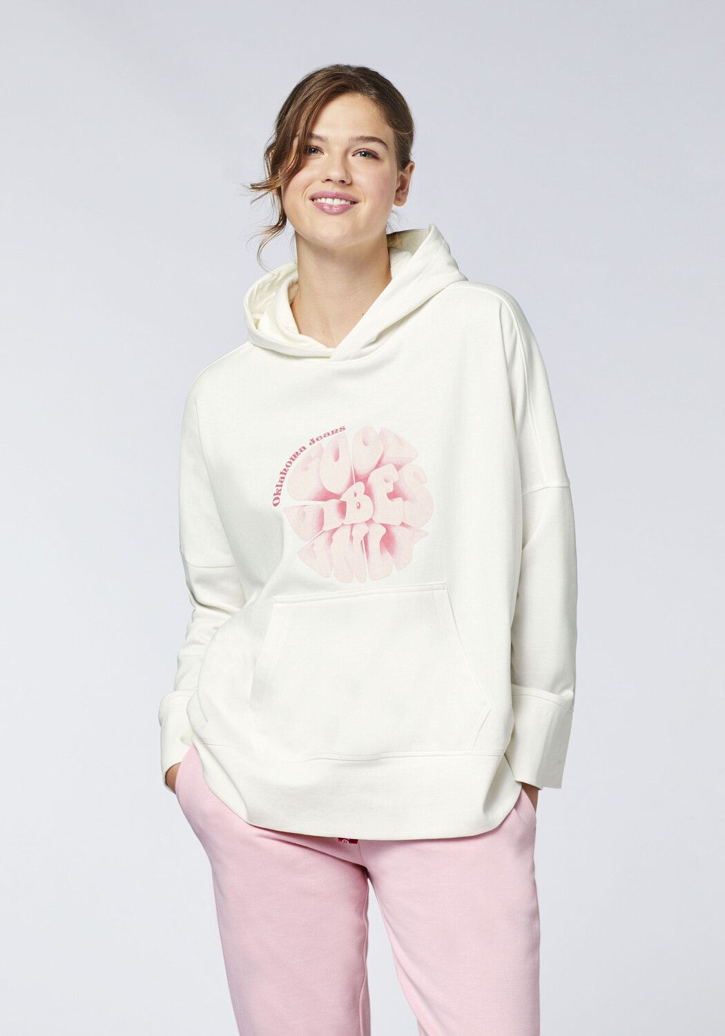 

Толстовка Oklahoma Jeans Hoodie, белый