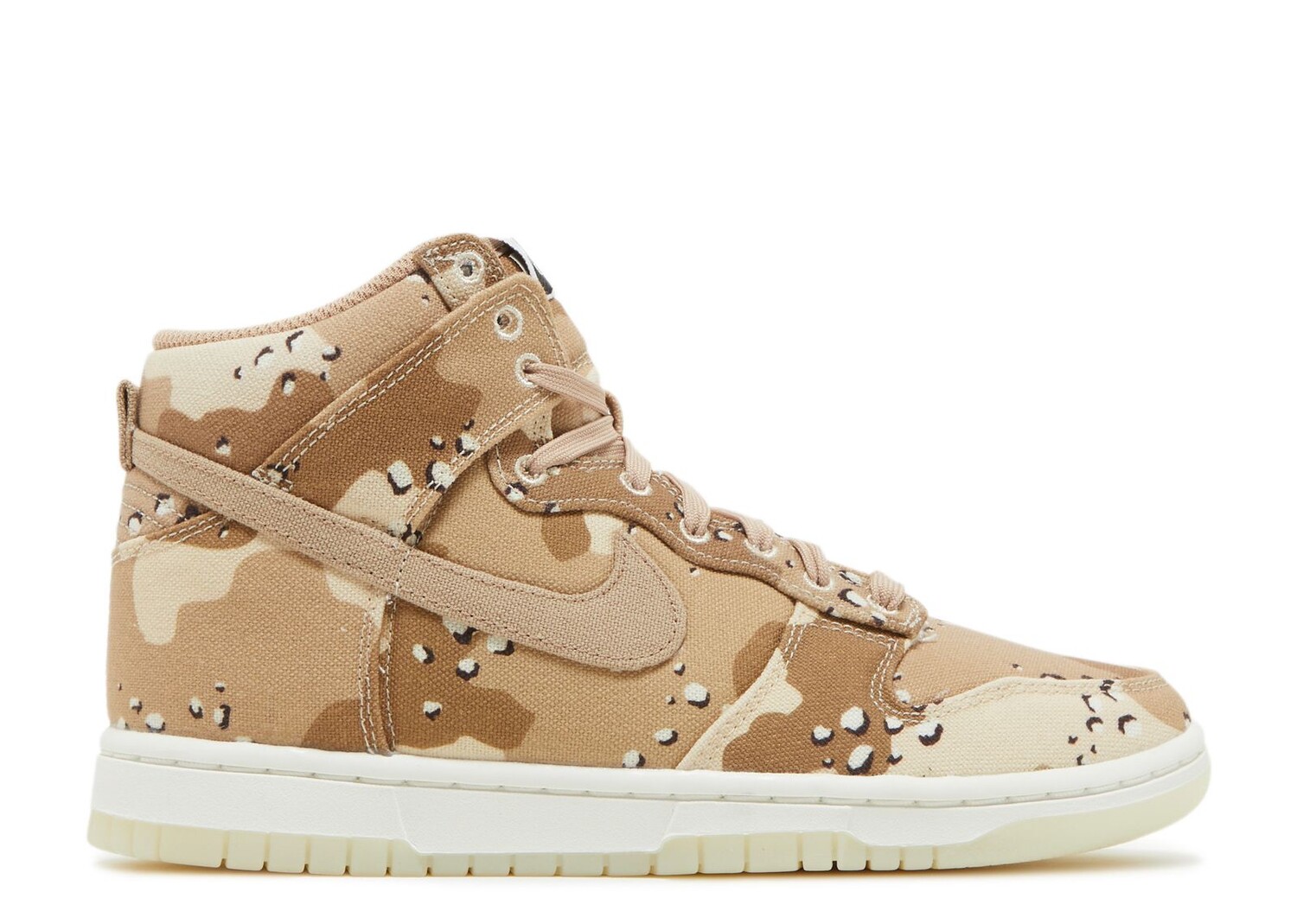 Кроссовки Nike Wmns Dunk High 'Desert Camo', коричневый цена и фото