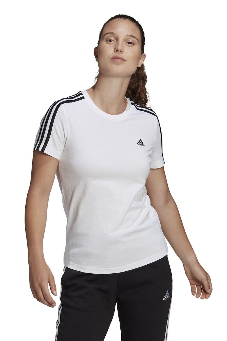 

Хлопковая футболка для тела Adidas Sportswear, белый