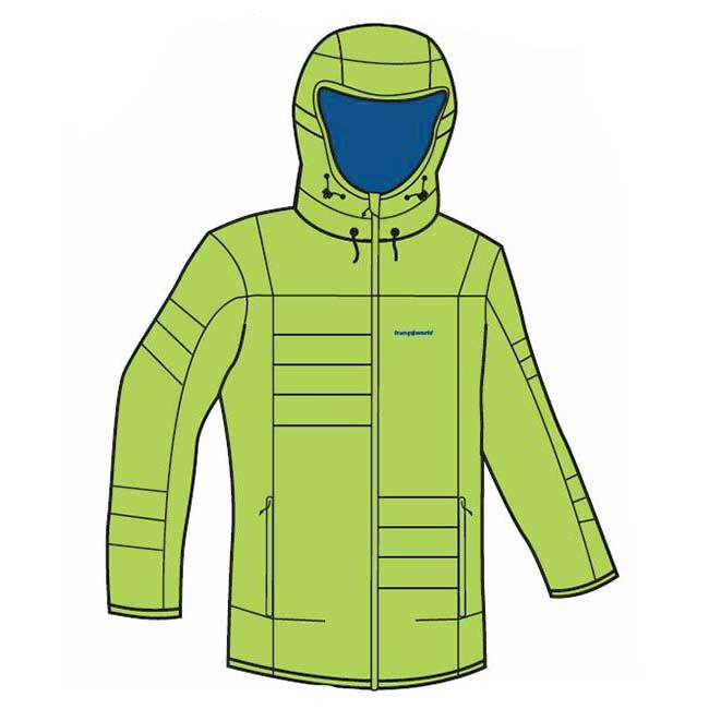 

Куртка Trangoworld Kibo Junior, зеленый