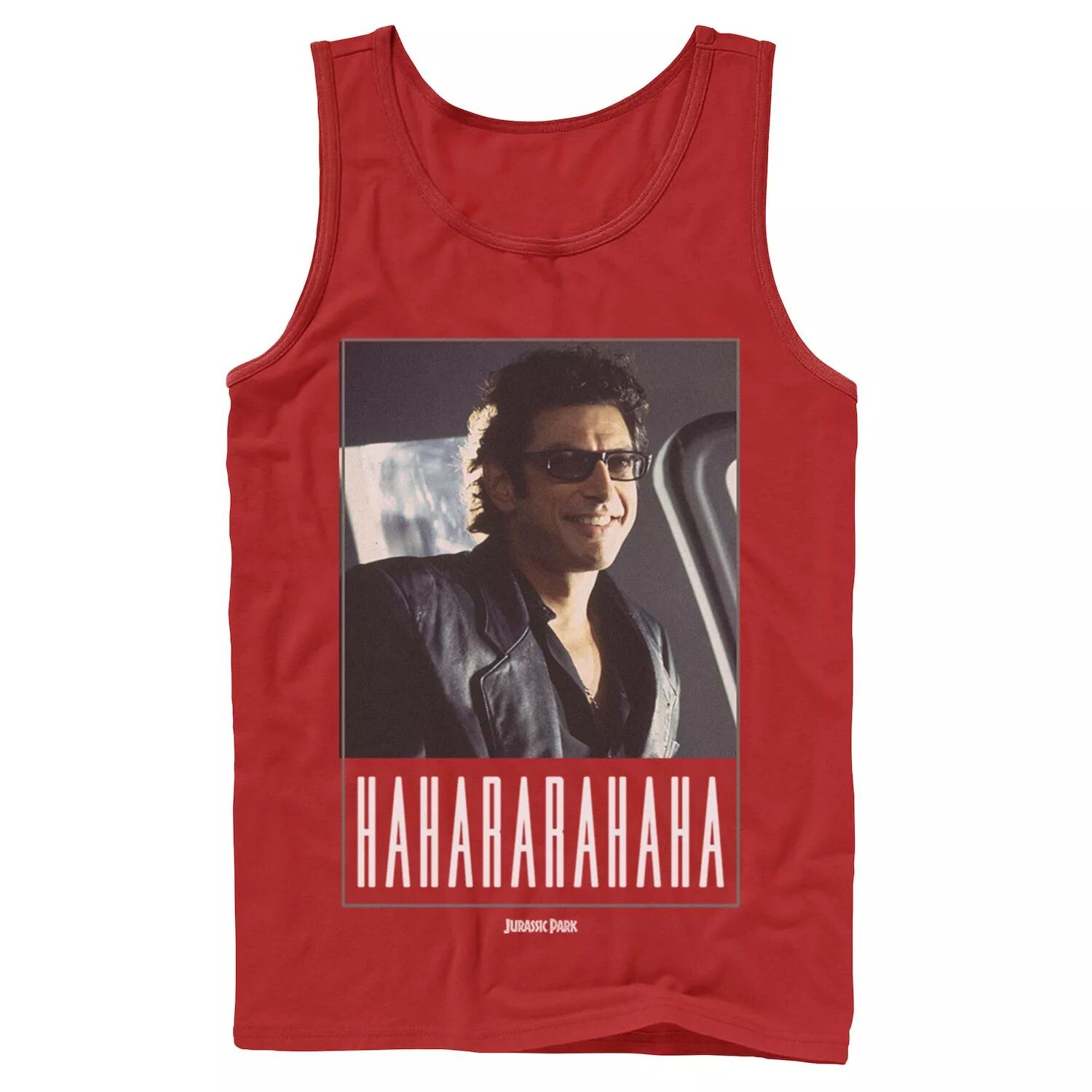 

Мужская майка «Парк Юрского периода» Ian Malcolm Hahararahaha Licensed Character