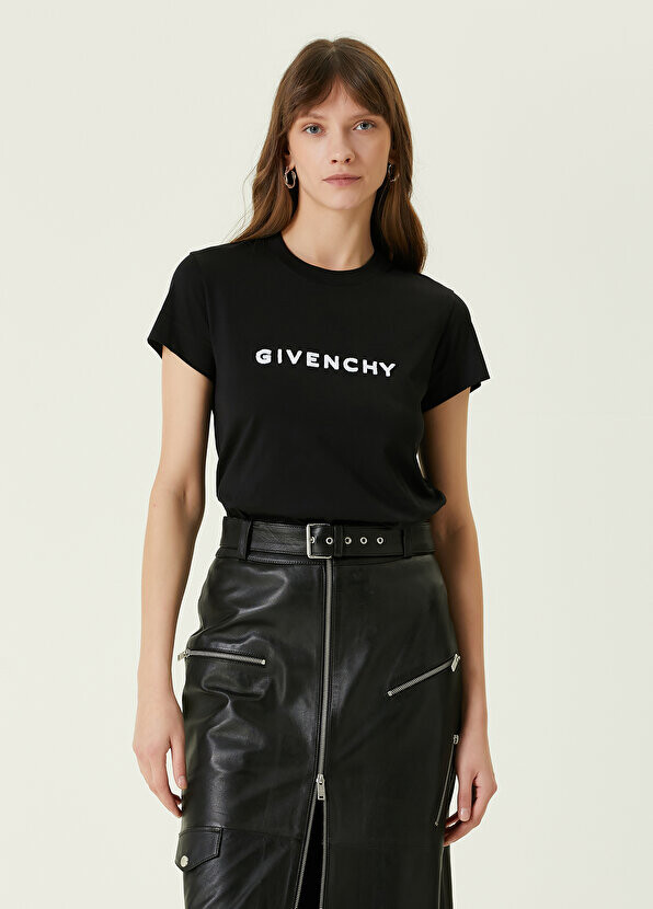 

Черная футболка с логотипом Givenchy, Черный