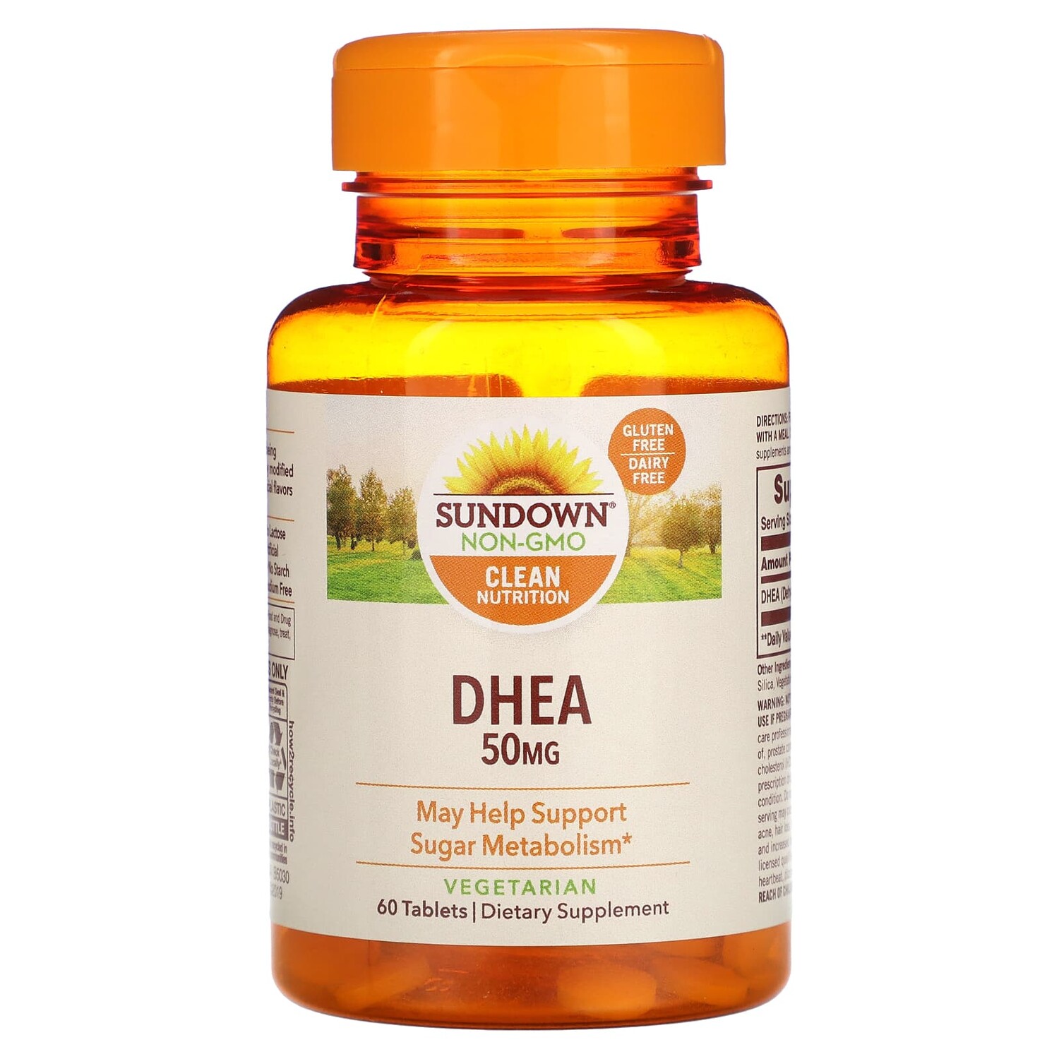 

ДГЭА, 50 мг, 60 таблеток, Sundown Naturals