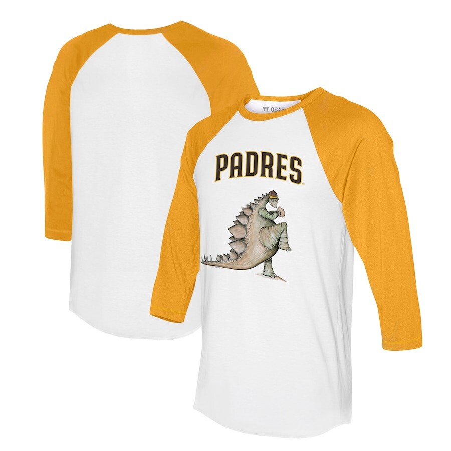 

Футболка с длинным рукавом Tiny Turnip San Diego Padres, белый