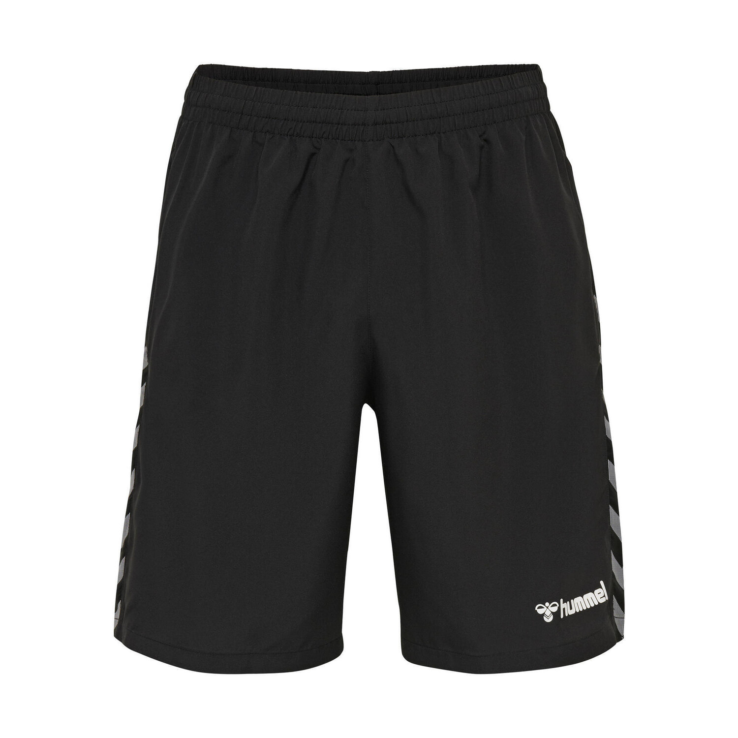 

Hmlauthentic Kids Training Short Shorts Unisex Kids HUMMEL, черный/черный/белый