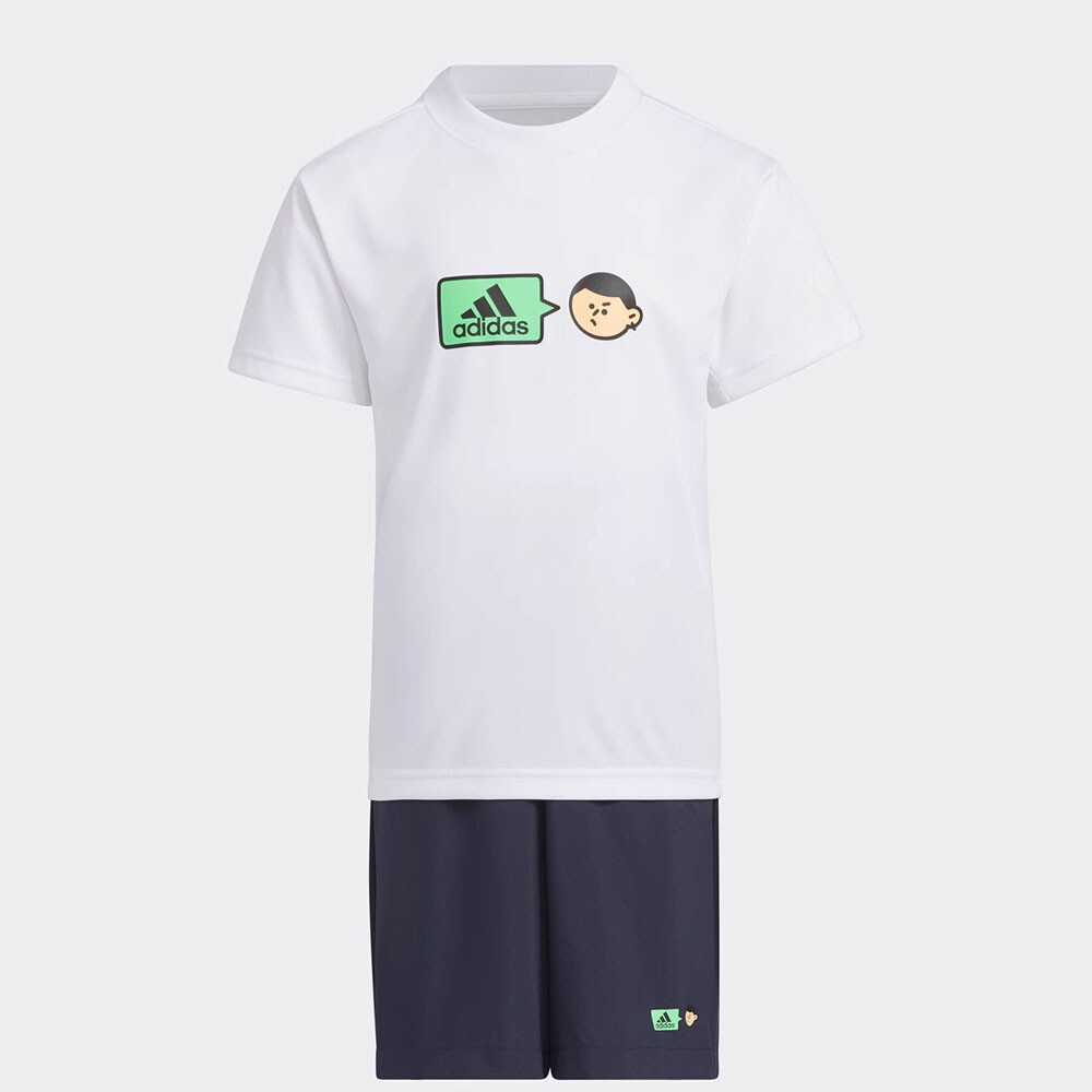 

Спортивный костюм Adidas Kids, белый/черный