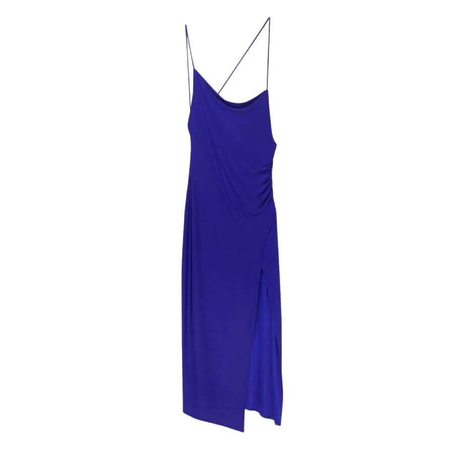 

Платье Pull&Bear Asymmetric Midi, синий