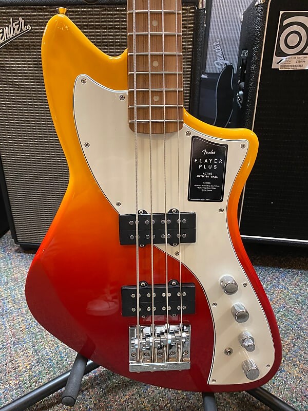 

Fender Player Plus Active Meteora Tequila Sunrise