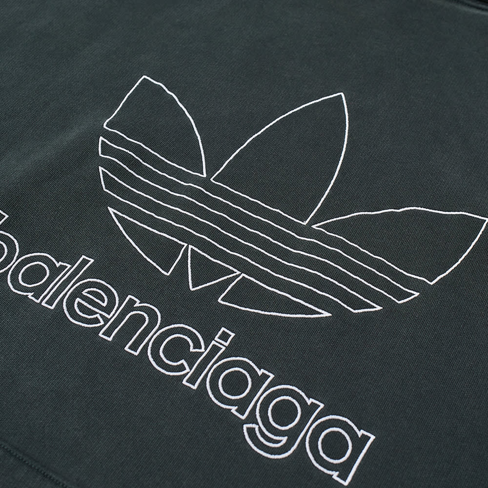 

Толстовка Balenciaga x Adidas Large Hoody, Серый