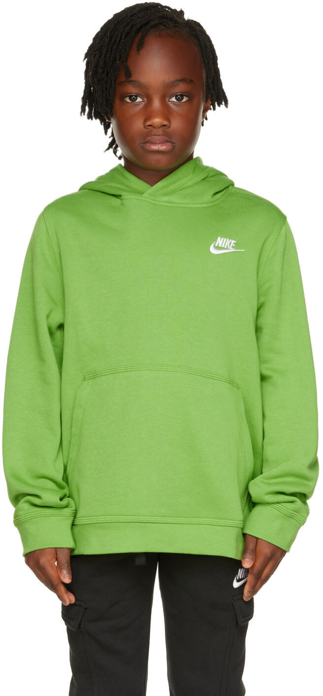 

Детская зеленая толстовка Club Sportswear Club Nike