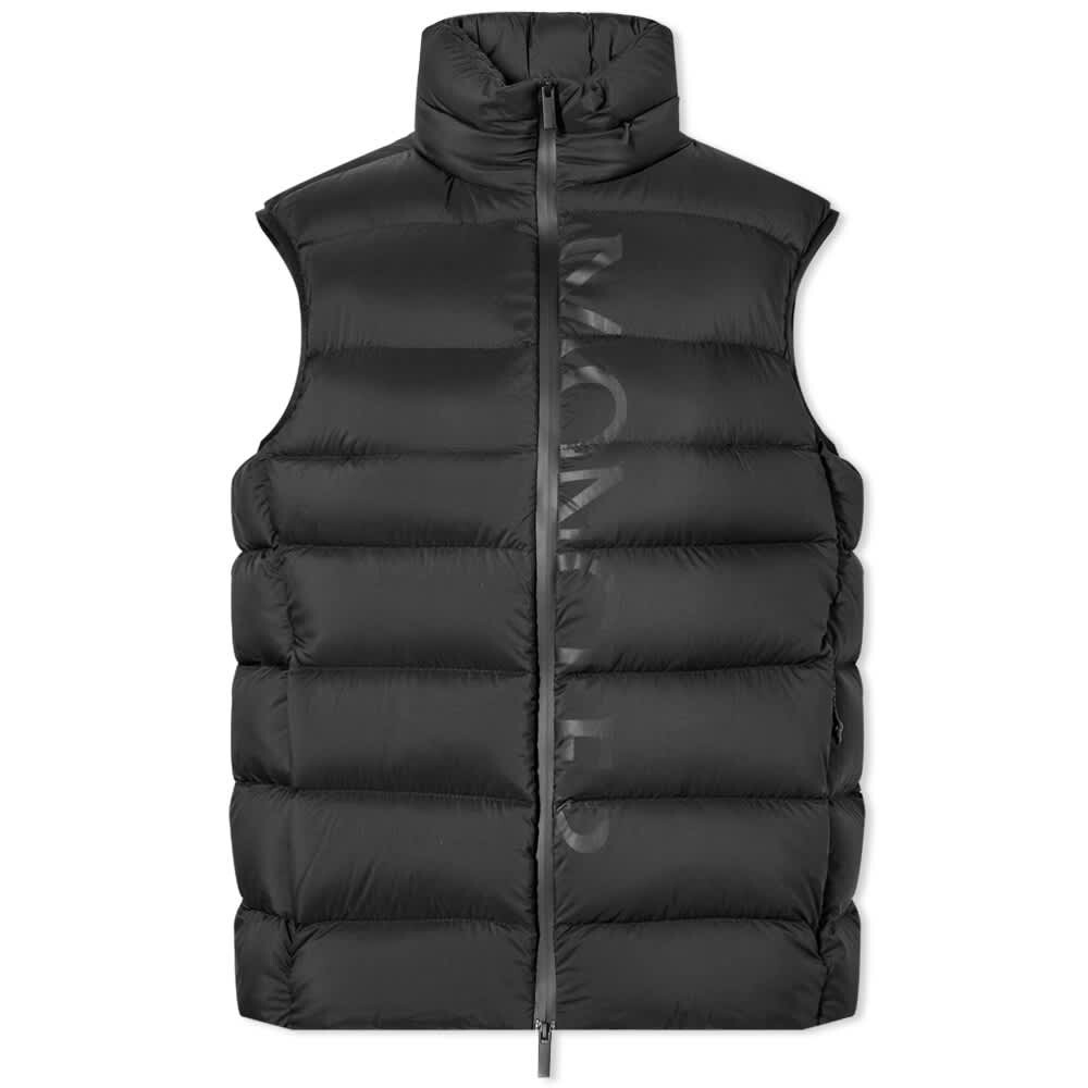 

Утепленный жилет с логотипом Cenis Moncler, Черный