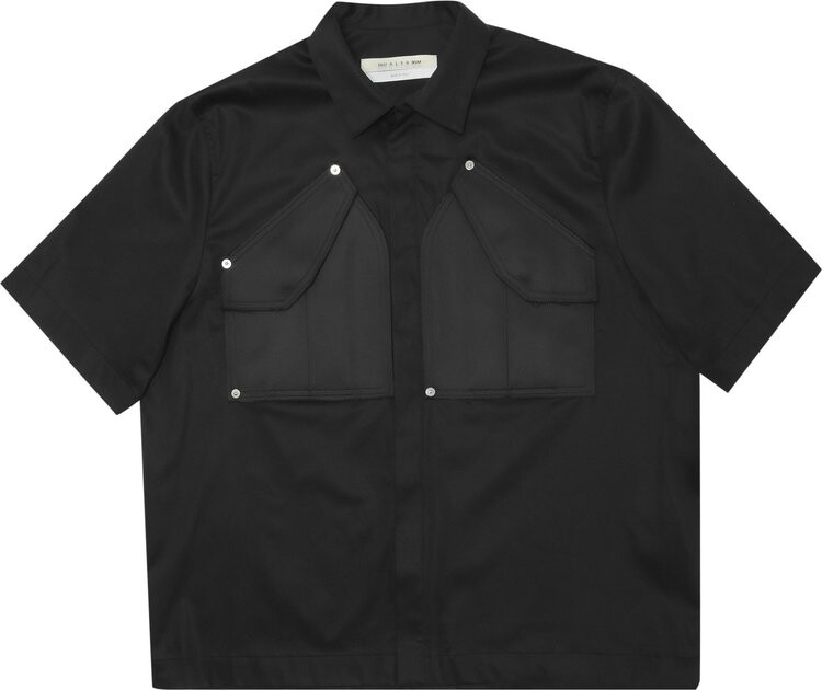 

Рубашка 1017 ALYX 9SM Cargo Short-Sleeve Shirt 'Black', черный