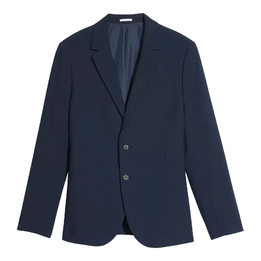 

Пиджак Calvin Klein Refined Stretch, темно-синий