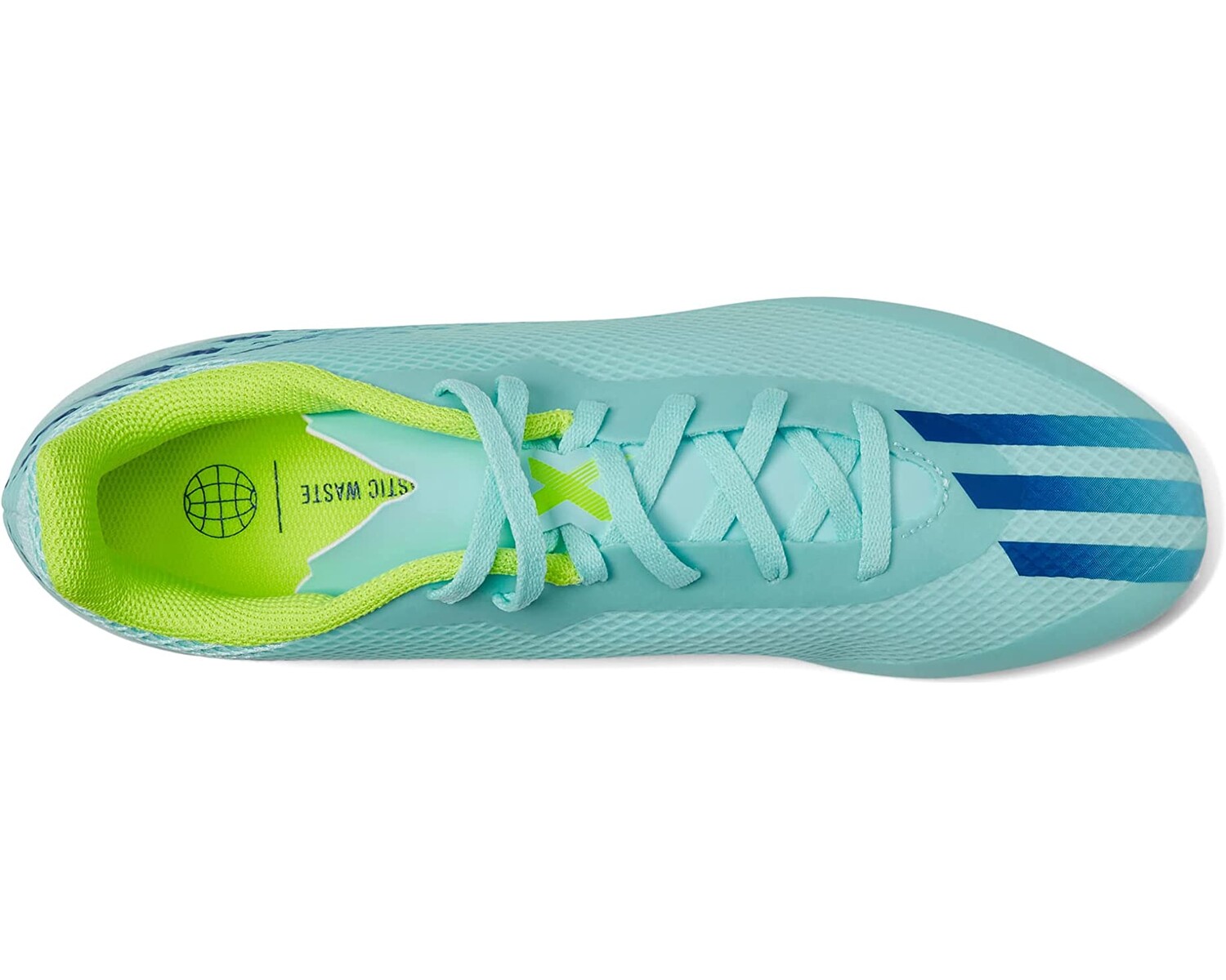 

Кроссовки X Speedportal.4 Flexible Ground adidas, прозрачный аква