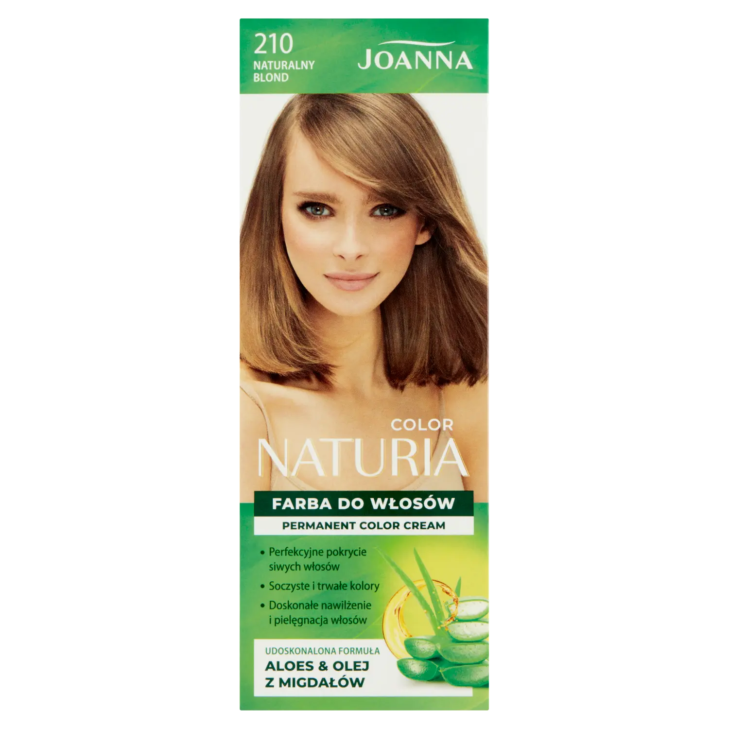 

Joanna Naturia Color краска для волос 210 натуральный блонд, 1 упаковка