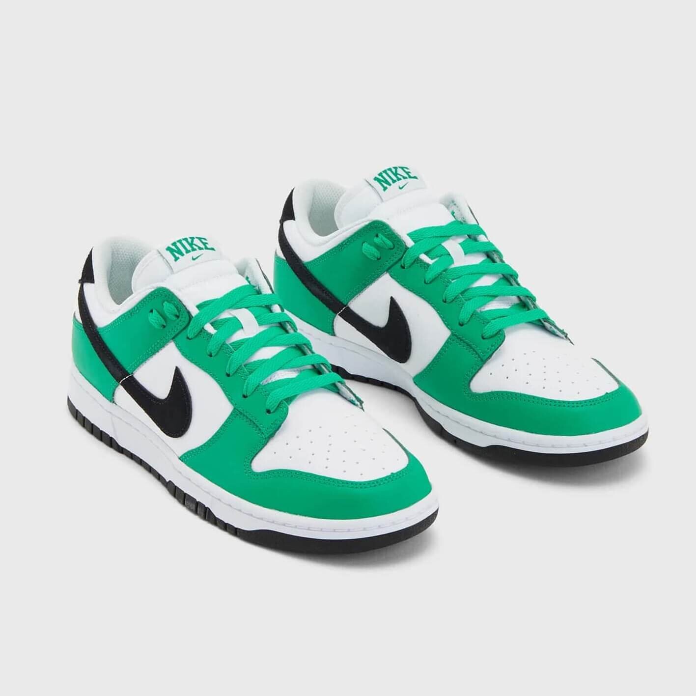 

Кроссовки Nike Sportswear Dunk Low Unisex, белый/зеленый
