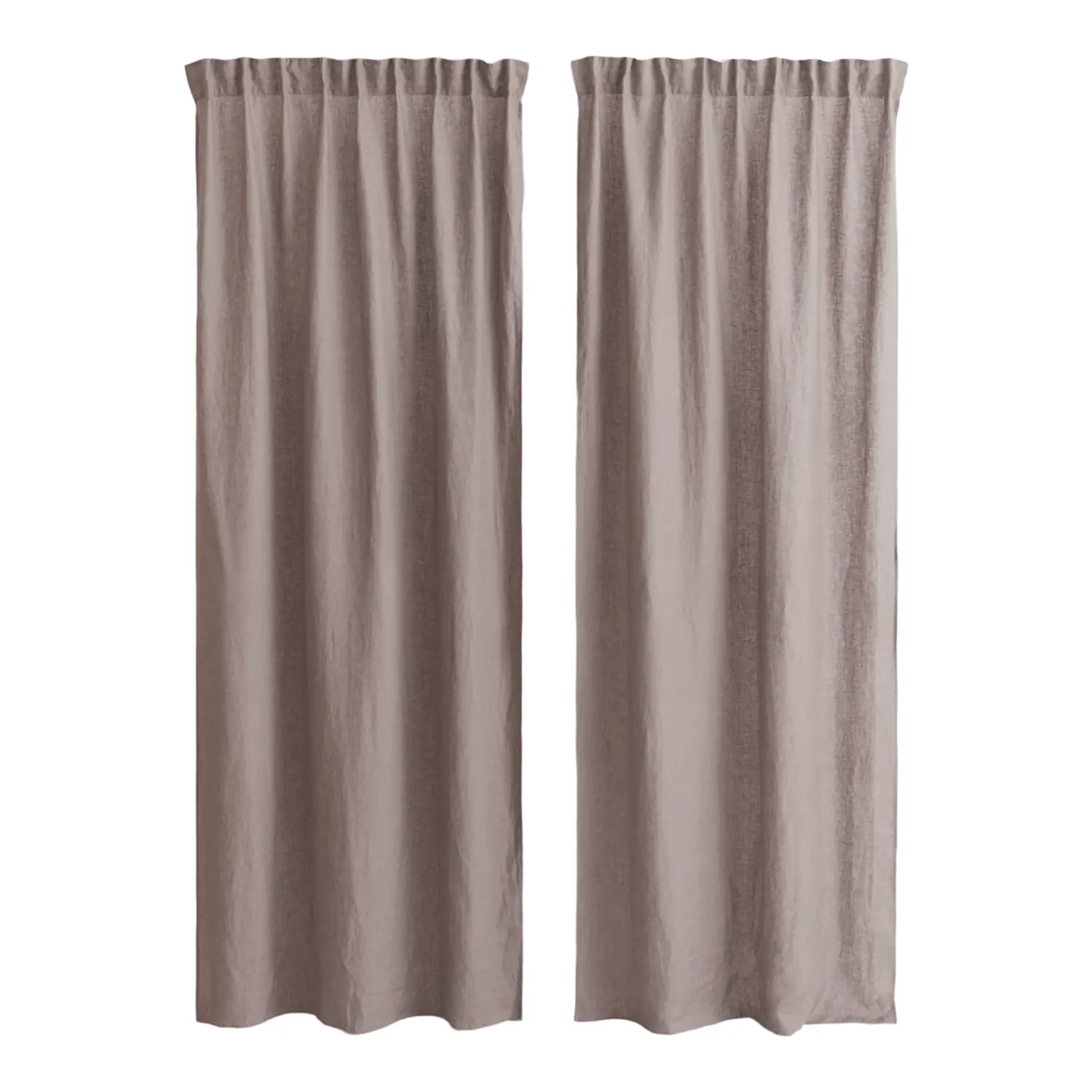 

Шторы H&M Home 2-pack Linen Panels, 2 предмета, серый