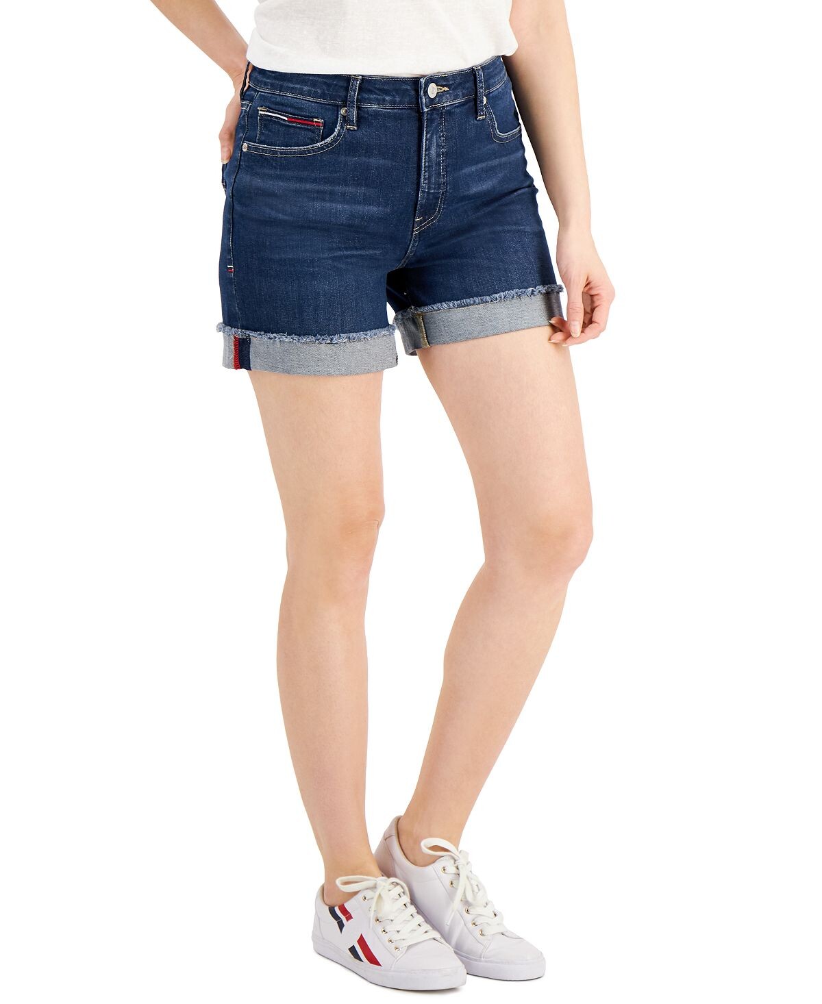 

Джинсовые шорты с манжетами Tommy Jeans