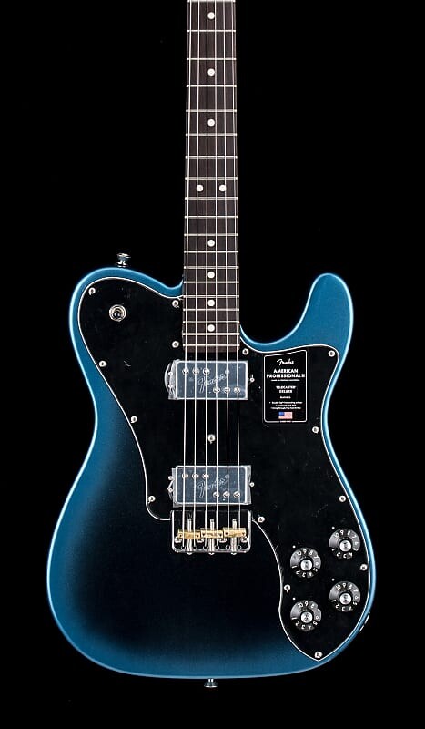 

Fender American Professional II Telecaster Deluxe - Dark Night #44407, Серый