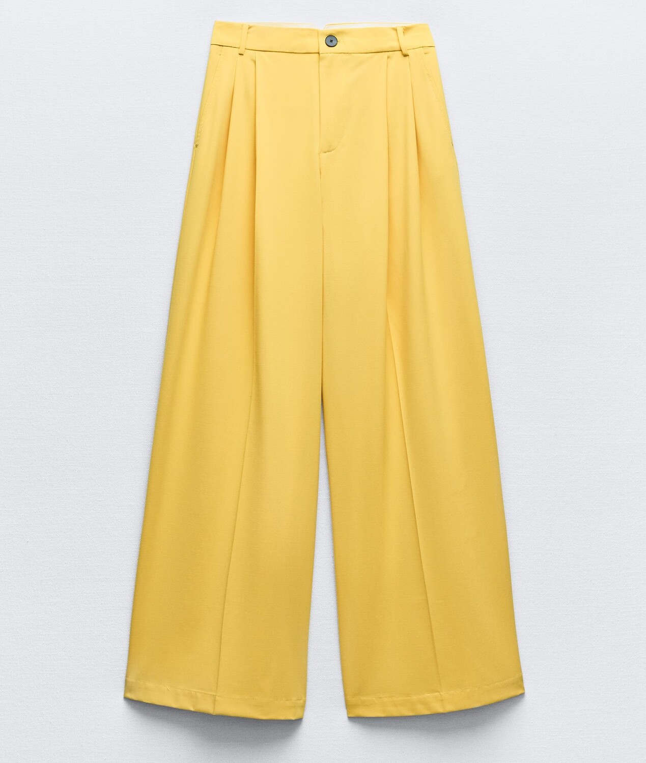 

Брюки Zara Pleated, желтый