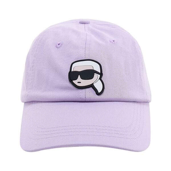 

Бейсболка Karl Lagerfeld K/Iconik, светло-фиолетовый