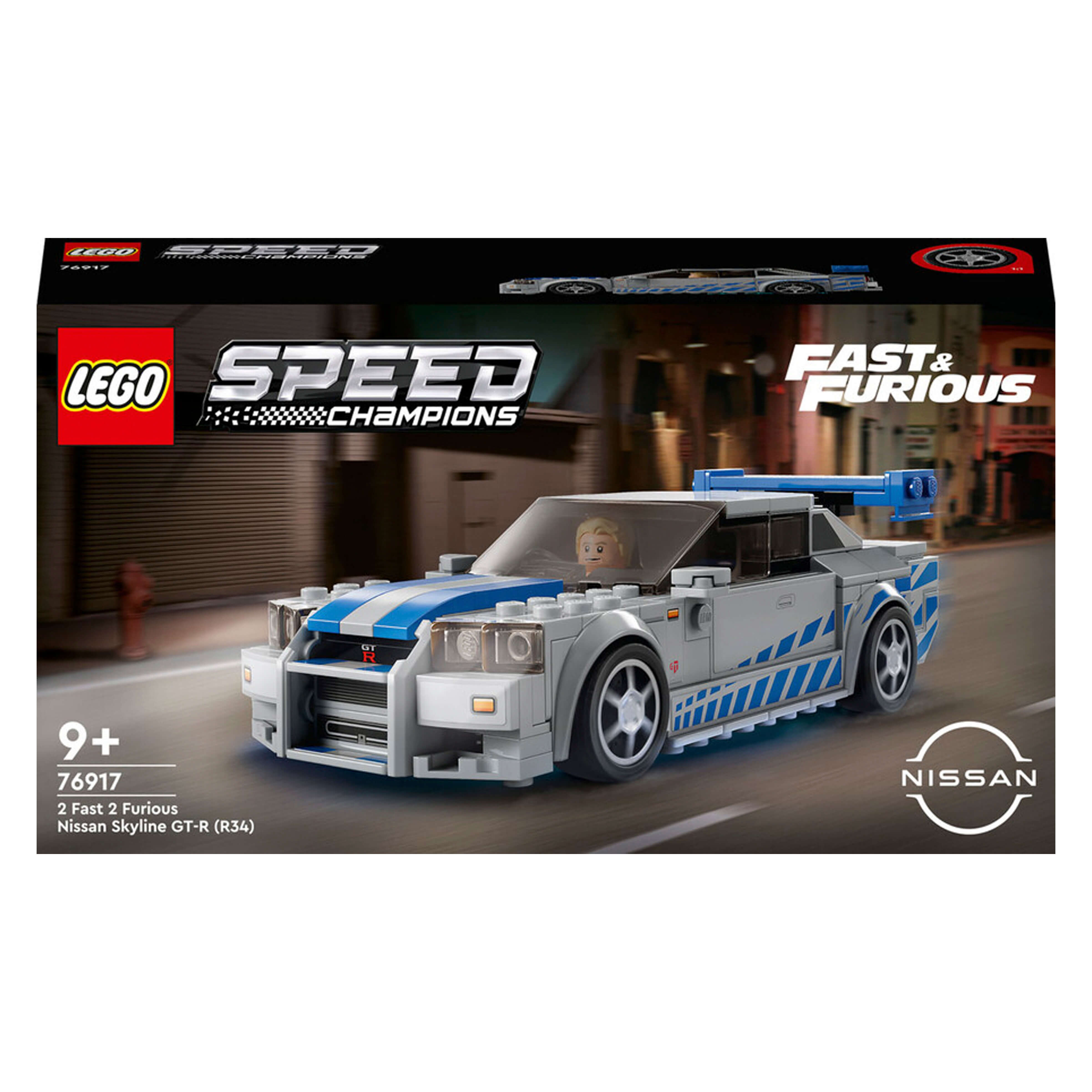 цена Конструктор LEGO Гоночный автомобиль Nissan Skyline GTR, 319 деталей
