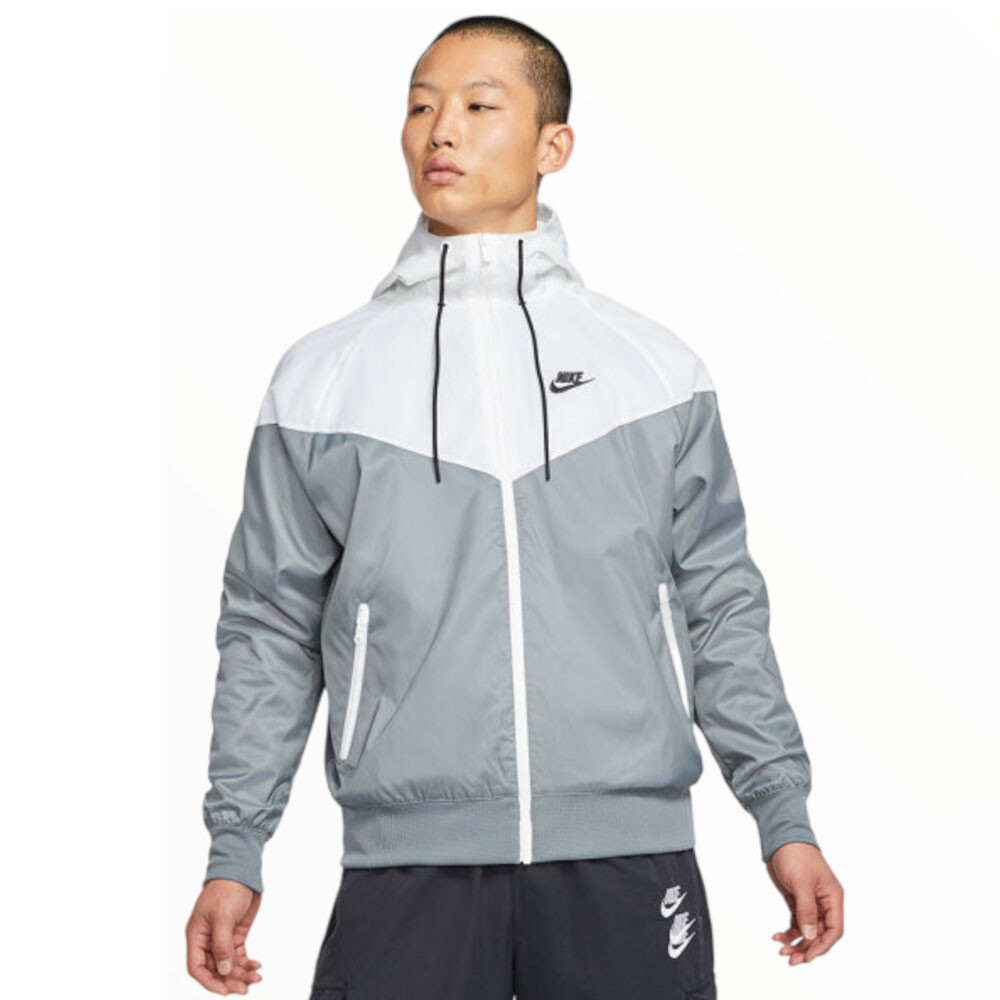 

Куртка Nike Sportswear Windrunner Hooded Woven, серый