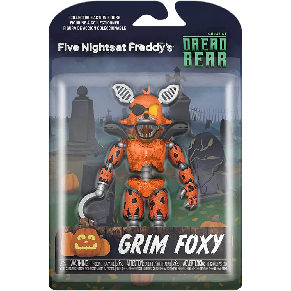 Фигурка Funko Five Nights at Freddy's Dreadbear - Grim Foxy фигурка аниматроник бонни five nights at freddy s 15см сиреневый коллекционный аниматроник кролик бонни fnaf аниматроник security breach