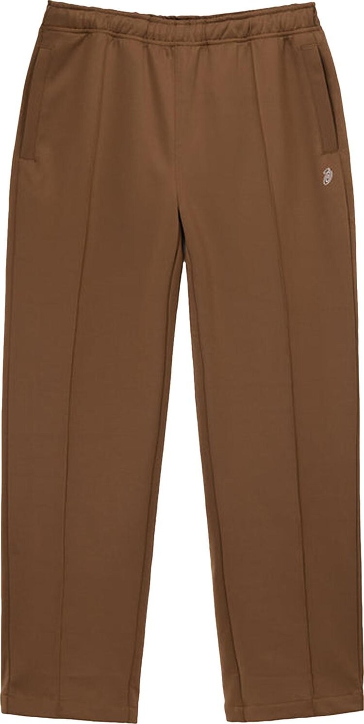 

Брюки Stussy Poly Track Pant 'Brown', коричневый