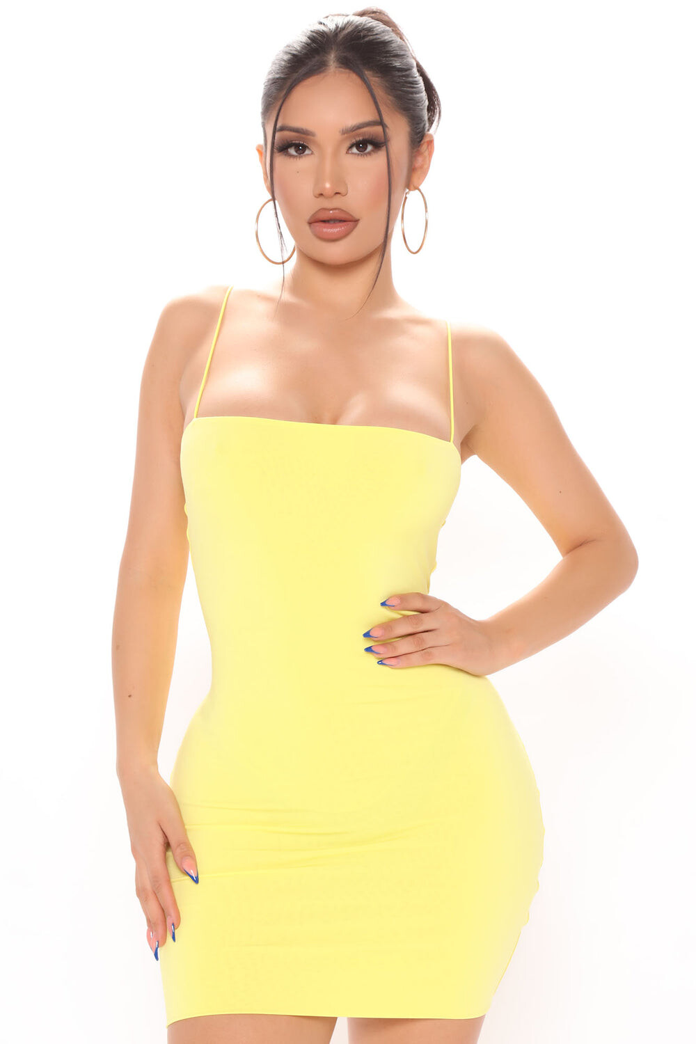 

Мини платье Fashion Nova 4688DY, желтый