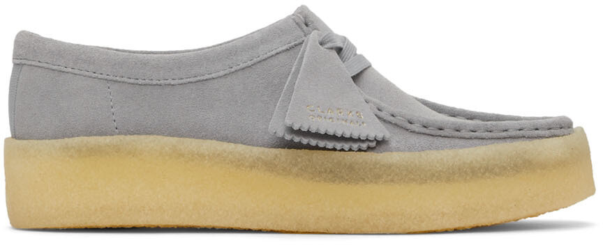 

Серые замшевые дерби Wallabee Cup Clarks Originals