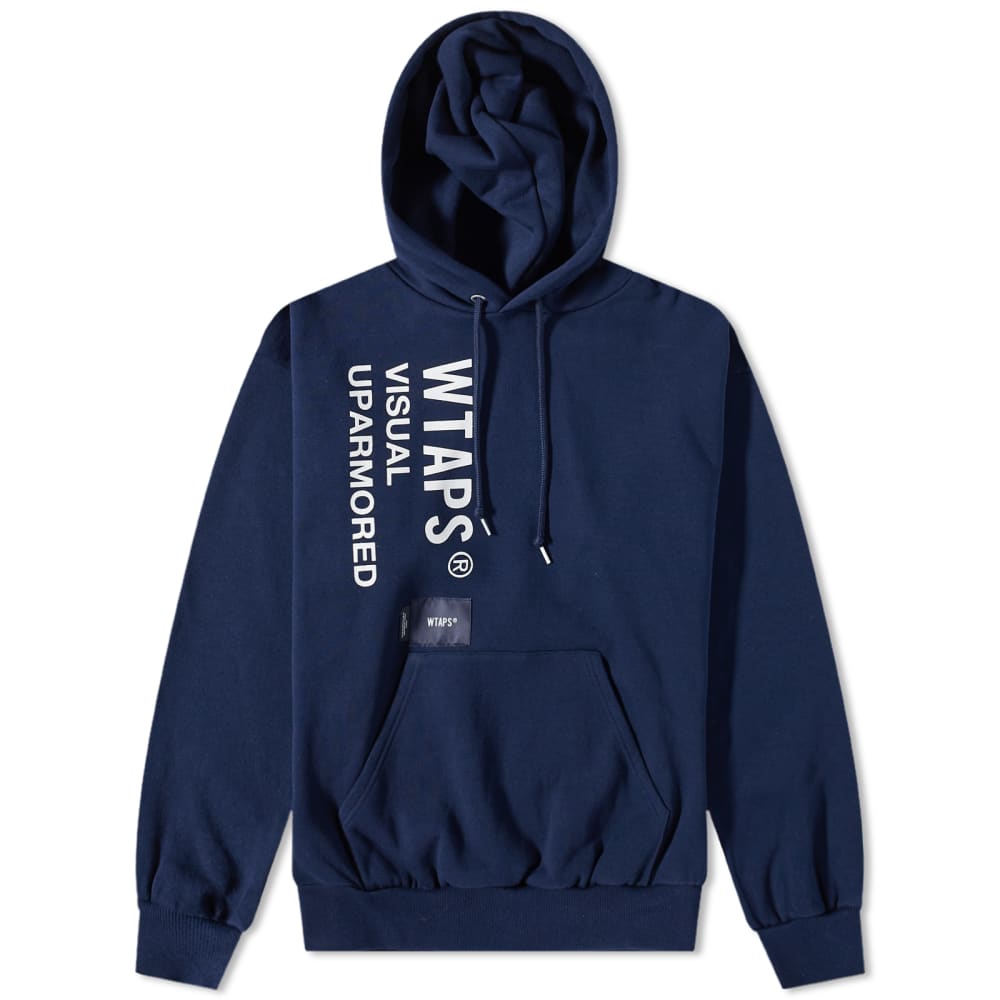 

Толстовка WTAPS Visual Uparmored Hoody, Черный