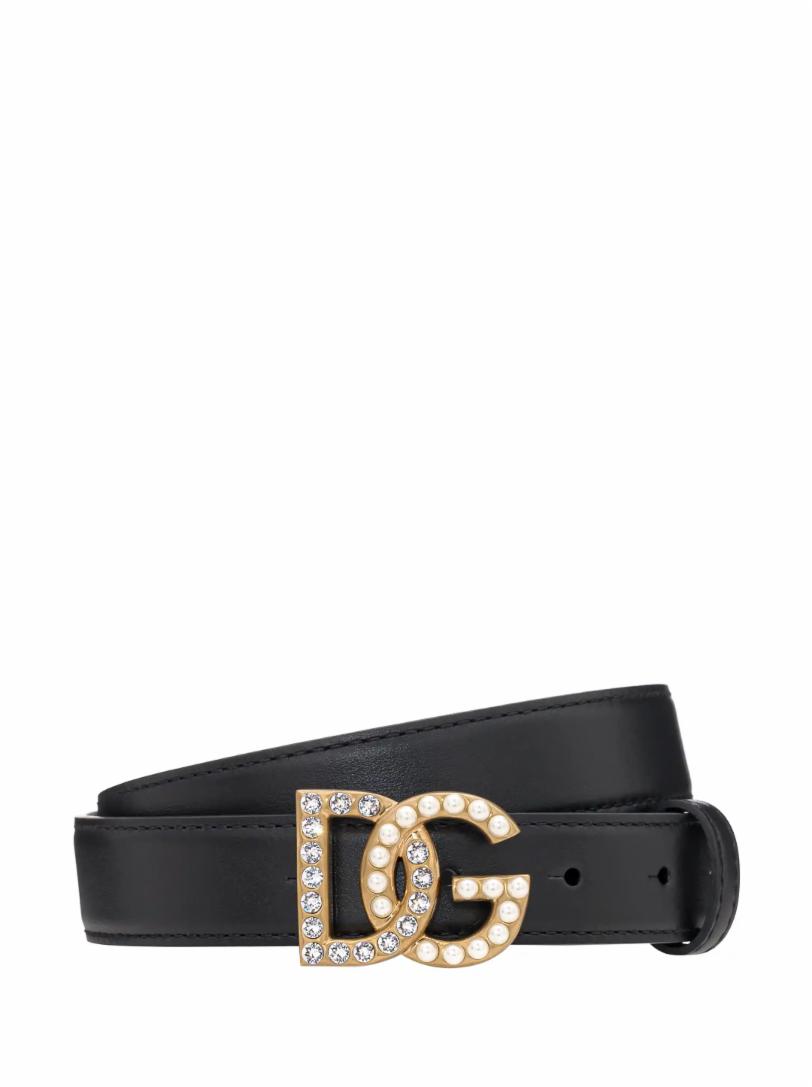 Кожаный ремень DG Dolce&Gabbana