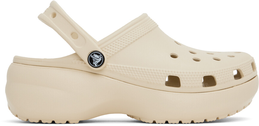 

Классические сабо на платформе Off-White Crocs