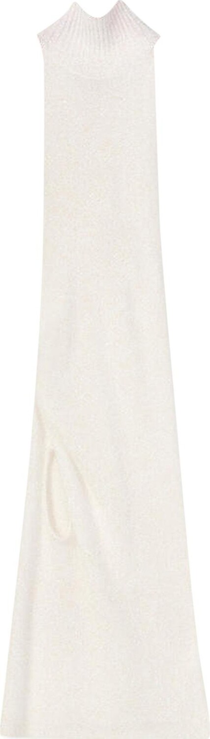 

Платье Loewe Cut Out Knit Dress 'Optic White', белый