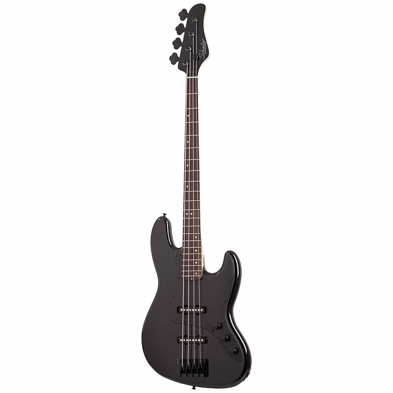 цена Бас-гитара Schecter J-4 - черный глянец J-4 Electric Bass Guitar -