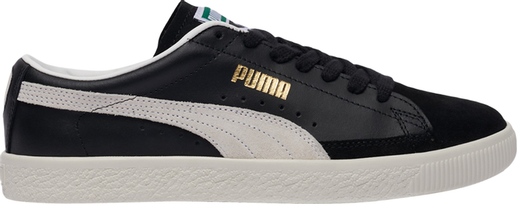 Кроссовки Puma Basket Vintage Black White, черный