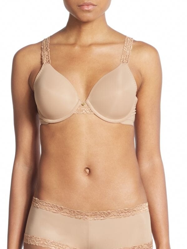 

Кружевной бюстгальтер Natori на косточках, suntan