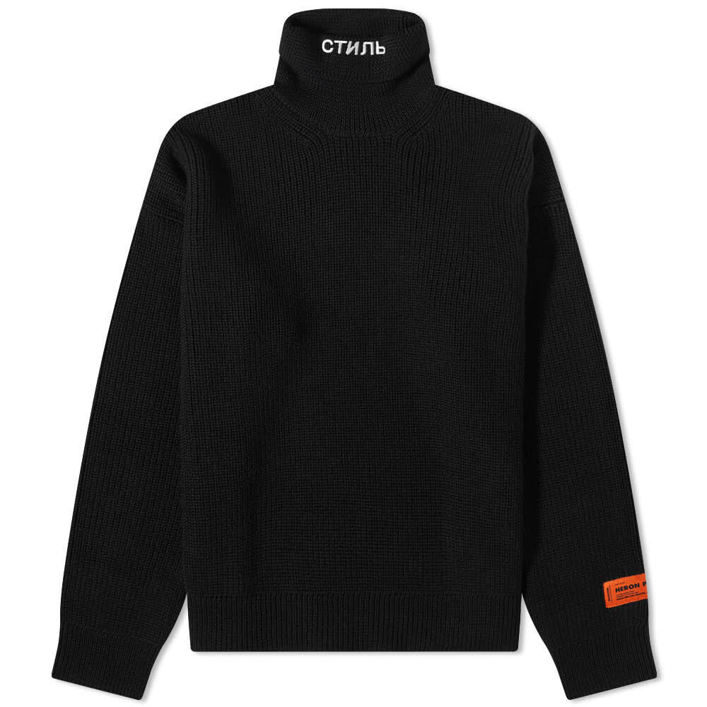 

Джемпер Heron Preston CTNMB Roll Neck Knit, Черный
