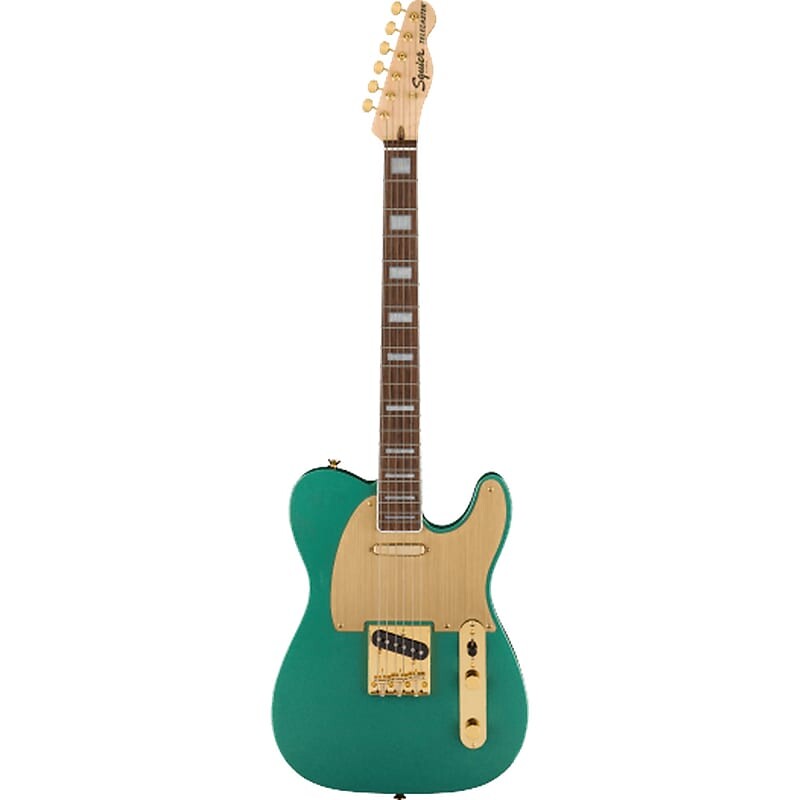 

Squier 40th Anniversary Telecaster Gold Edition - Sherwood Green Metallic Fender